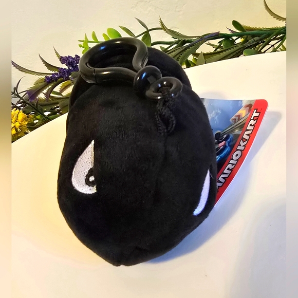 Mario Kart, Bullet Bill, Small Plush Keychain - Picture 8 of 9